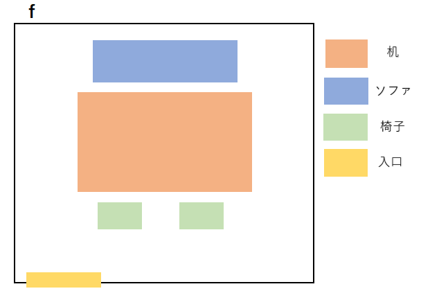 応接室(ソファとひじ掛け椅子)
